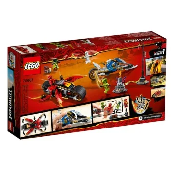 Lego set Ninjago Kais blade cycle & Zane-4